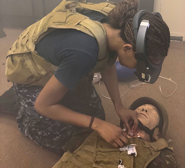 Purdue University AR telemedicine in Battlefield