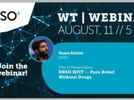 WT | Studio Talk: Enso – A device to help you solve persistent pain without drugs or surgery