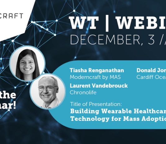 WT | Studio Webinar: Moderncraft by MAS: Building Wearable Healthcare Technology for Mass Adoption