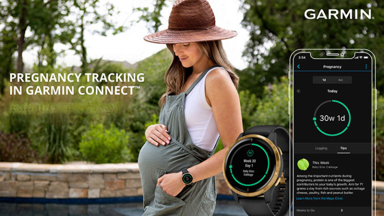 Garmin Pregnancy Tracking App