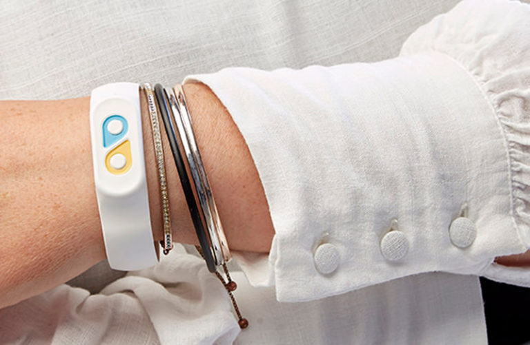 Moodbeam mood identifying wristband