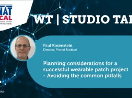 WT – Studio: Pronat Medical – Avoiding common pitfalls when developing smart patches