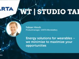 WT Studio: Varta Microbattery – Energy Solutions for Wearables