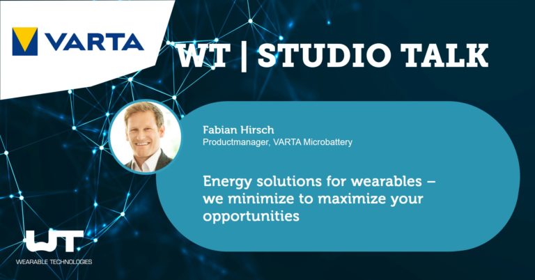 WT Studio: Varta Microbattery  – Energy Solutions for Wearables