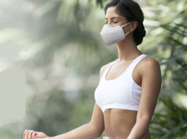 LG Launches PuriCare, A Rechargeable Wearable Air Purifier Mask LG Puricare wearable mask