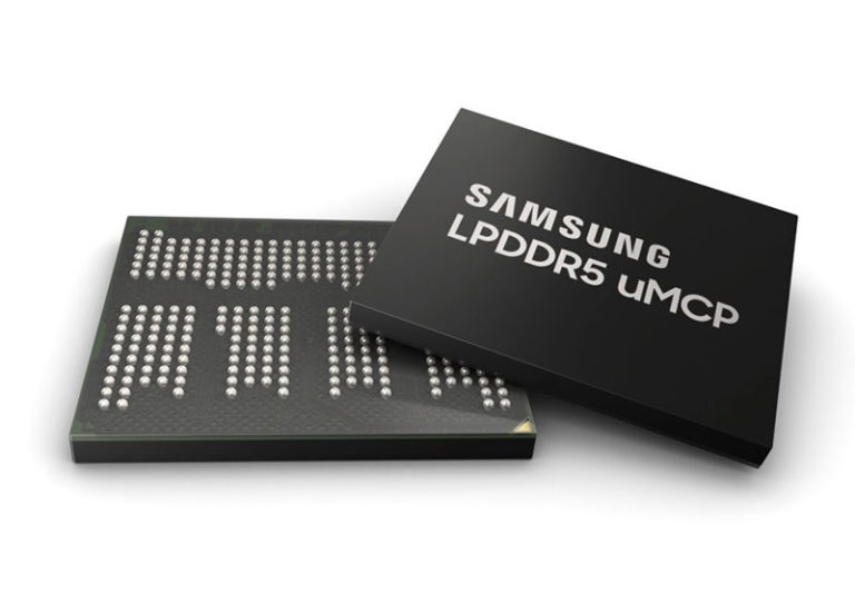 Samsung LPDDR5 UFS-based multichip package