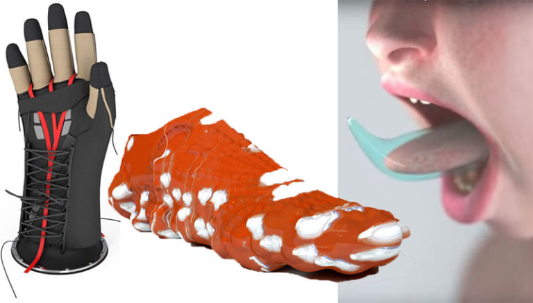 Surface Tension exhibition wearables