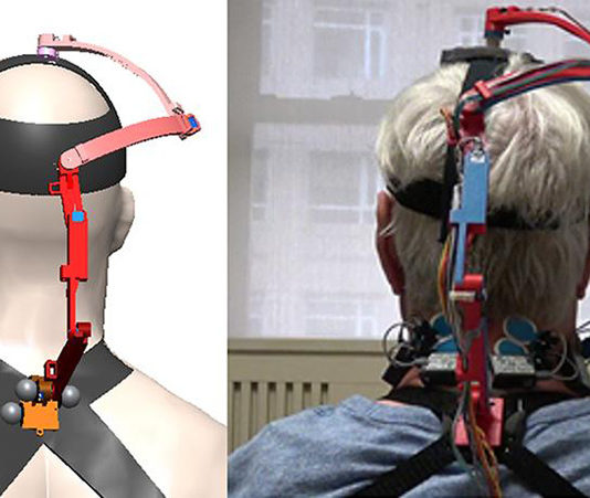 Robotic Neck Brace Helps Doctors Analyze Neck Mobility In Cancer Patients Columbia University robotic neck brace for cancer patients