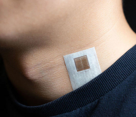 Ultrasound Wearable Patch Could Provide Early Warning for Heart Attacks and Strokes UC San Diego Skin patch monitors blood flow