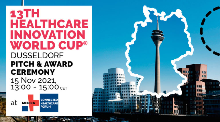 FINAL CALL TO ALL #IoMT INNOVATORS:  APPLY FOR THE 13th HEALTHCARE INNOVATION WORLD CUP®  AND DISRUPT MEDICA STAGE 2021!