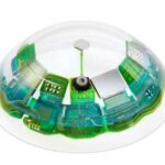 Mojo Vision Unveils Augmented Reality Contact Lens Prototype Mojo AR contact lens prototype